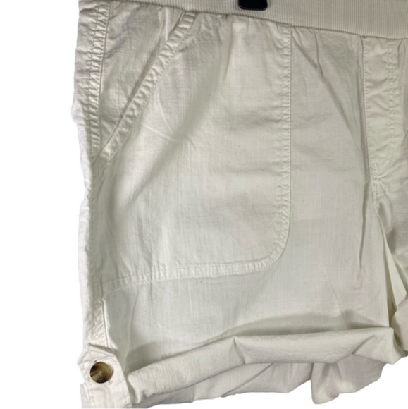 Sonoma White Easy Pull On Utility Shorts NWT Size XXL SKU0403 - Picture 2 of 7